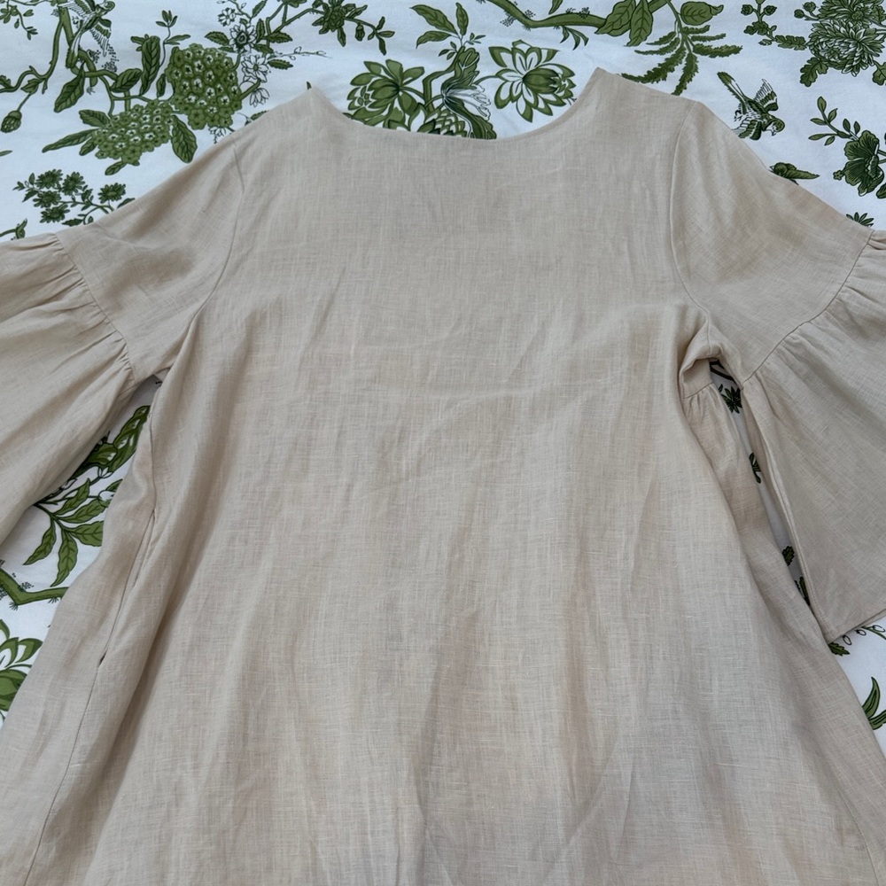 Elegant Laroque linen Women's dress